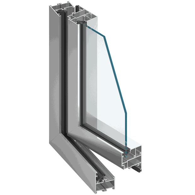 окна из алюминиевого профиля